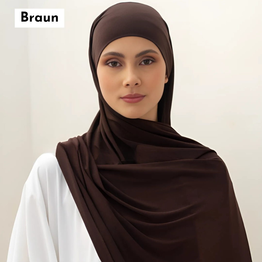 Premium Jersey Hijab zum binden