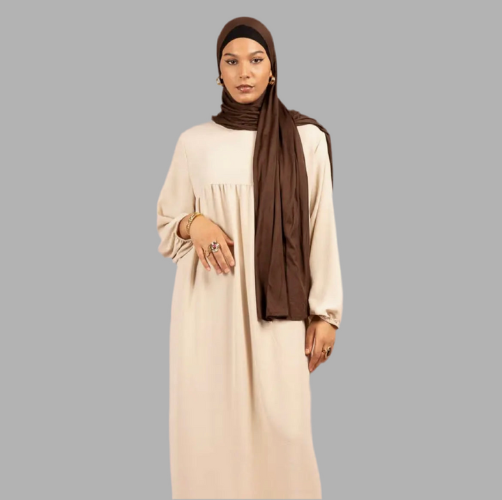 Abaya Lina met pofmouwen