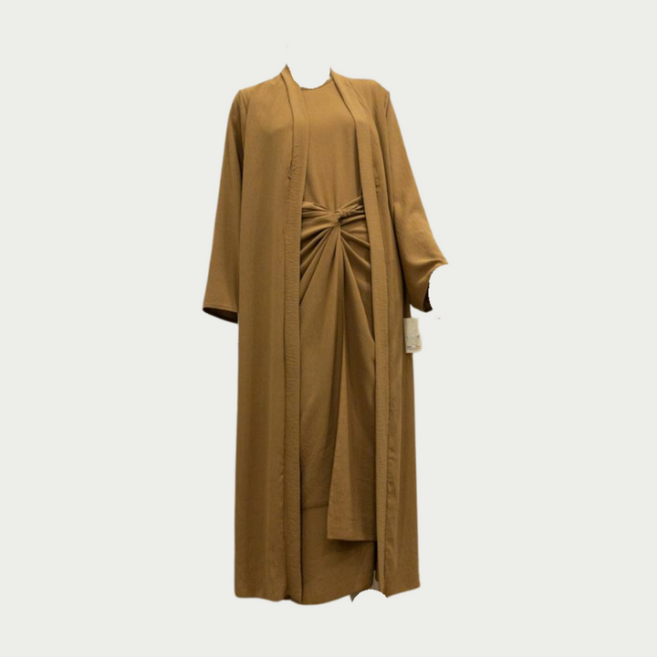 Ensemble abaya trois pièces Safiya