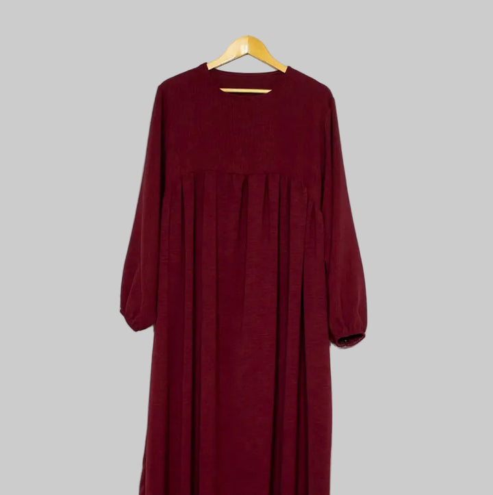 Abaya Lina à manches bouffantes