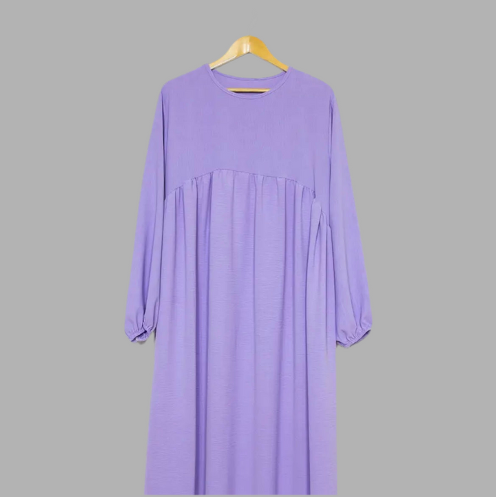 Abaya Lina mit Puffärmeln aus Medina-Seide