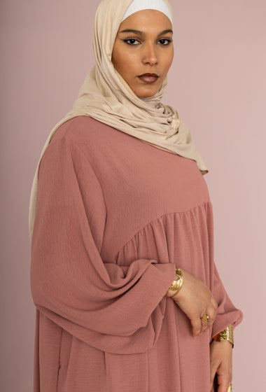 Abaya Lina mit Puffärmeln